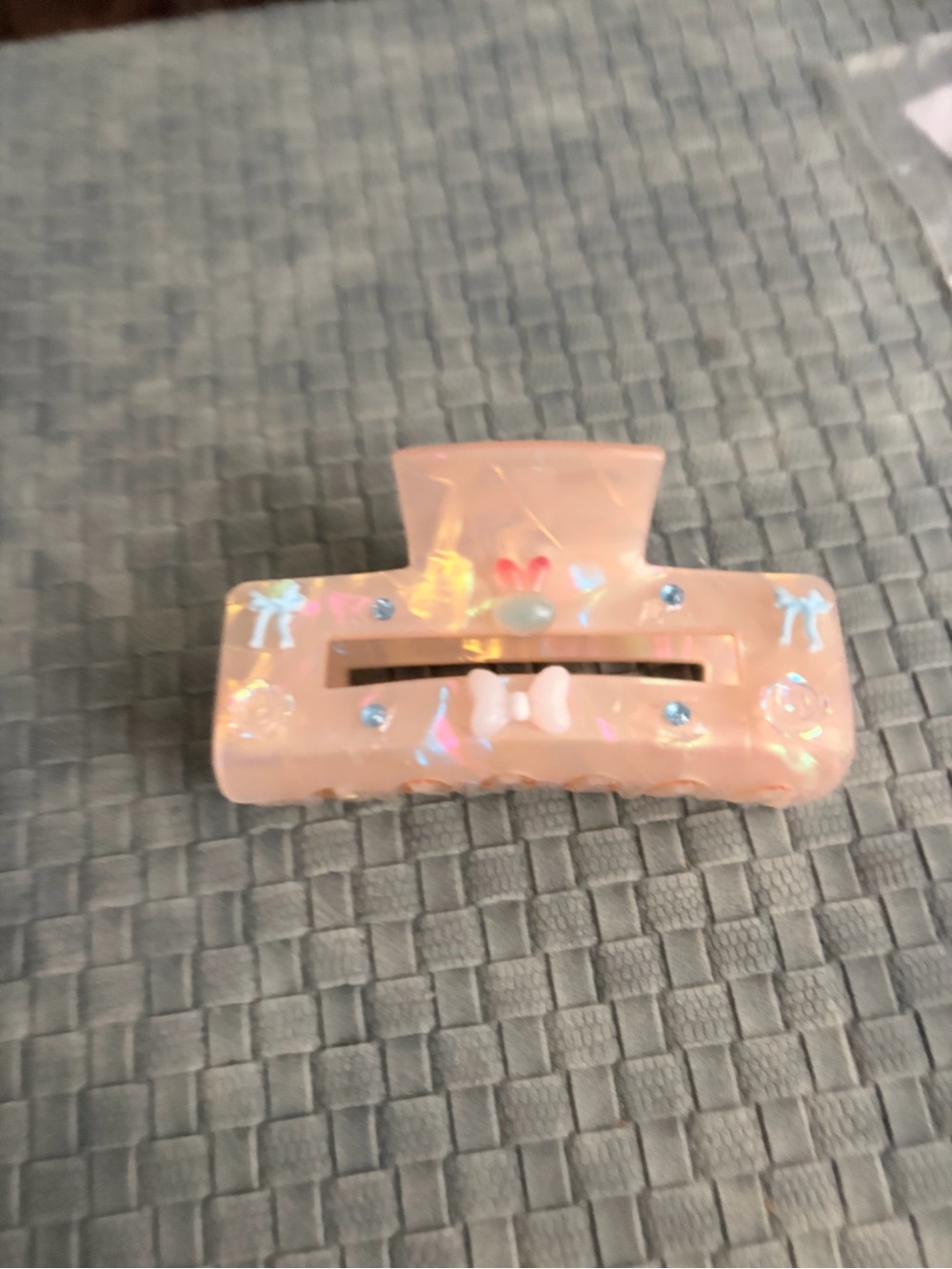 Cute Pink Mermaid Shell Hair Clip